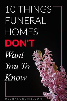 Shady funeral homes exist, so prepare yourself with these ten things that you need to know before the next time you head to one Organizing Important Papers, Final Wishes