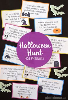 halloween printables for kids to use with their own writing and crafting materials