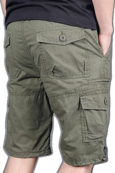 Military Cargo Shorts, Shorts Collection, Look Here, Summer Shorts, Men's Casual, Cargo Shorts, Knee Length, Men Casual, Collage