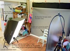 an image of a studio setting up for photography