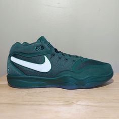 New Without Box! Men's Size 13 Nike Air Zoom Gt Hustle 2 Tb Promo Basketball Shoes Green White Dx9190-300 Green Leather Basketball Shoes With Boost Midsole, Green Synthetic High-top Sneakers For Light Sports, Green Sporty Basketball Shoes With Abzorb Midsole, Green Lace-up Basketball Shoes With Abzorb Midsole, Green Basketball Shoes With Abzorb Midsole, Green High-top Basketball Shoes For Light Sports, Nike Green Leather Basketball Shoes, Nike Green Basketball Shoes With Abzorb Midsole, Green Basketball Shoes With Boost Midsole