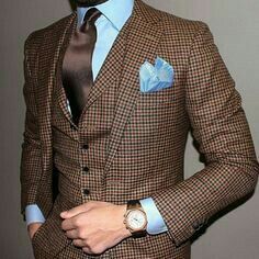 Turquoise Shirt, Brown Suits, Groomsmen Suits, Men’s Suits