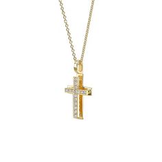 18K Gold Double Layer Latin Cross Pendant Exquisite Craftsmanship and Elegance by Yaniv Fine Jewelry - Etsy Israel Double Layer, Clothes