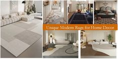 an image of modern rugs for home decor