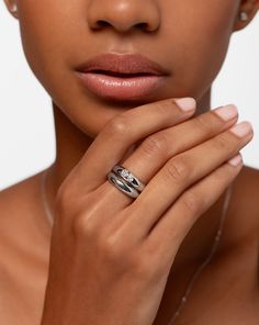 14k solid gold Width at widest point: 5.5 mm Width at shortest point: 2.8 mm Cloud Ring, Mixing Metals, Ring Stack, Stacking Rings, Solid Gold, White Gold, Yellow Gold, Ring, Yellow