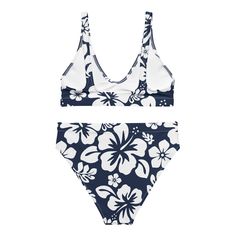 It’s so easy to fall in love with this bikini set. Removable pads and its double-layer make it comfy to wear all day by the pool or at the beach. • Double-layered and non-reversible • Removable padding • Tear-away care label • Zig-zag stitching *Separates (Top and Bottom) with this design are listed and sold separately.This product is made especially for you as soon as you place an order, which is why it takes us a bit longer to deliver it to you. Making products on demand instead of in bulk hel White Hawaiian Flowers, White Bikinis, Hawaiian Flowers, Care Label, The Pool, Zig Zag, At The Beach, Double Layer, Fall In Love