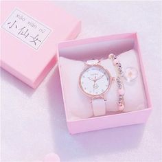 Hand Watch For Girls, Kawaii Watch, Aesthetic Watch, Watch Aesthetic, Kawaii Strawberry, Girls Watch