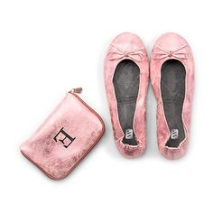 Foldable Flats Pocket Shoes Practical Bridesmaid Gifts, Bridesmaid Flats, Pocket Shoes, Wedding Ballet Flats, Pink Ballet Shoes, Ballet Shoes Flat, Foldable Flats, Foldable Ballet Flats, Personalized Pouch