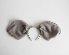 Cute elephant ears made of polar fleece and plush fabric inserted on a plastic diadem tiara. Comes off easily for washing. The diadem will fit all ages. For more animal headbands please check out this section here: https://www.etsy.com/shop/oKidz?section_id=15482496 Animal Headbands, Elephant Ears, Elephant Head, Ears Headband, Jungle Safari, Cute Elephant, Animal Ears, Ear Headbands, Turbans