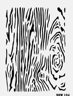 a black and white drawing of wood grain