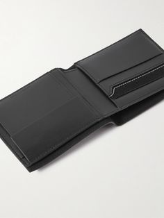 DESIGNED BY MR. PORTER A reliable billfold wallet like this design from Mr P. will keep your kit organised for years to come. Made in Italy from durable leather, it has four card slots, three receipt pockets and a pouch for coins. Mr P, Leather Billfold, Wallet For Men, Billfold Wallet, Notes Design, Winter Blues, Fine Jewelry Gift, Mr Porter, Black Design