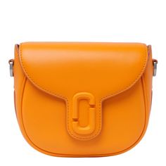 Marc Jacobs tangerine The J Marc Saddle crossbody bag, small model, magnetic closure, zip pocket, adjustable and removable shoulder strap, logoComposition: 100% Calf Leather Saddle Crossbody Bag, High Heel Rain Boots, Barbour Steve Mcqueen, Backpack Tote Bag, Orange Bag, Saddle Bag, Leather Cover, Handbag Backpack, Dress With Boots