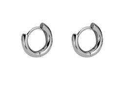 fb-feed Trendy Silver Round Huggie Earrings, Trendy Sterling Silver Huggie Earrings, Best Earrings For Men, Stud Earrings For Men, Shop Earrings, Ear Piercings, Diamond Earrings, Hoop Earrings, 925 Sterling Silver