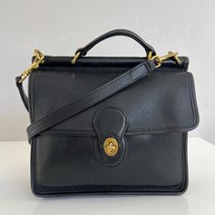 Good Used Condition; Dirt Marks, Light Leather Wear, Missing Coach Charm. 10.5” Long 9.5” High Leather Wear, Coach Bag, Coach Bags, Bag Lady, Leather, Women Shopping, How To Wear, Black, Color