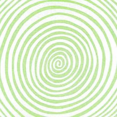 an abstract green and white background with spirals in the center, as well as circles