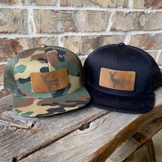 HAT INFORMATION: Youth hat (2-7 years) 100% real leather patch 50% cotton / 50% Nylon structured, six-panel underbill matches the color of visor SnapBack closure All of our patches are made from quality natural leather, therefore slight variations in the color and texture of the leather are subject to change from hide to hide. We offer WHOLESALE! Email us at thehometowncompany@gmail.com Country Style Hat With Leather Patch And Flat Bill, Casual Leather Baseball Cap With Leather Patch, Brown Hats With Leather Patch For Outdoor Activities, Leather Snapback Hat, Rustic Outdoor Cap, Leather Patch Baseball Cap For Outdoor Activities, Adjustable Snapback Hat With Patches And Curved Brim, Leather Hat With Curved Brim For Outdoor Activities, Casual Flat Brim Hat With Leather Patch