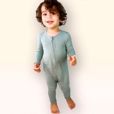 Introducing the "All in One-sie". Super soft bamboo fabric paired with extreme functionality and one of a kind designs. Our standards are the highest when it comes to safety, comfort, function, and design. This adorable pajama can convert from a romper to a footie, two outfits in one! Awarded the Seal of Acceptance from the National Eczema Association with a 5 Star Rating as a skin-friendly product Great for Kids. Convertible footies that ease the transition from night to day, cold to warm, feet Soft Fitted Onesie For Bedtime, Soft Fitted Onesie For Playtime, Fitted Solid Color Onesie For Sleep, Fitted Onesie For Sleep, Baby Registry List, Green Bamboo, Baby List, Baby Pajamas, Bamboo Fabric