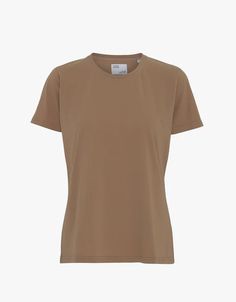 Women Light Organic Tee - Sahara Camel – Colorful Standard US Warm Taupe, Oxford Shirts, Chic Blazer, Workwear Jacket, Style Savvy, T Shirt Women, Basic Tee, Kelly Green, Boxer Briefs