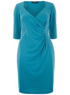 Turquoise Dress Nordstrom, Chic Turquoise Fitted Dress, Elegant Knee-length Turquoise Dress, Turquoise A-line Dresses For Spring, Casual Turquoise Knee-length Dress, Plus Size Fashion For Women, Womens Fashion For Work, Fashion Line, Curvy Fashion