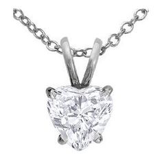 White Gold 14K Heart Shape Diamond Pendant Necklace 2.00 Carats Heart Shaped Diamond Pendant, Heart Diamond, Heart Shaped Diamond, Stone Heart, Natural Earth, Diamond Pendant Necklace, Stone Cuts, 2 Carat, Diamond Heart