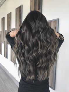 Smokey Ash Brown Hair, Mushroom Balayage, Ash Brown Hair Balayage, Brown Hair Inspiration, Ash Brown Hair