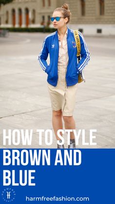 Yes, You Can Wear Blue With Brown | See How Easily Trendy Fall Outfits Casual, Edgy Outfits For Women, Fall Outfits Street Styles, Office Outfits Women Casual, Jeans Outfit For Work, Smart Casual Work Outfit