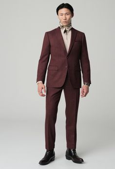 Men's Custom Blazers - Peebles Red Blazer | INDOCHINO Charcoal Suits, Custom Blazers, Custom Blazer, Custom Suits Men, Gray Suits, Charcoal Blazer, Blazers Black, Suits Black, Charcoal Suit