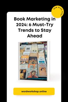 book marketing in 2020 6 must - try trends to stay ahead work workshop online cover