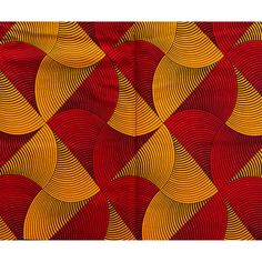 an orange and red abstract pattern with wavy lines on the bottom, as well as small circles