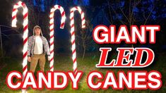 Candy Decorations Diy, Diy Christmas Candy, Giant Christmas Ornaments, Candy Cane Decorations