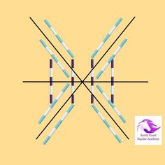 an image of four intersecting lines in the middle of each other with arrows pointing to different directions