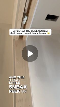 an image of a video showing how to fix a door with the help of a lock