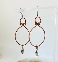 Teal Teardrop Chandelier Earrings Earrings Copper Chandelier Earrings Ready to Ship - Etsy Copper Wire Teardrop Earrings, Copper Teardrop Hoop Earrings With Ear Wire, Teardrop Chandelier Earrings For Jewelry Making, Nickel Free Teardrop Copper Wire Earrings, Nickel-free Copper Dangle Teardrop Earrings, Nickel-free Teardrop Copper Wire Earrings, Nickel-free Copper Wire Teardrop Earrings, Copper Teardrop Dangle Earrings, Copper Dangle Teardrop Earrings