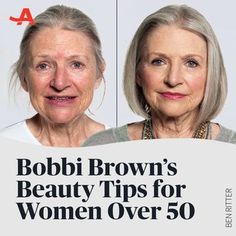 Bobbi Brown Makeup Tutorial, Health Preschool, Mascara Hacks, Makeup Over 50, 50 Makeup, Jenifer Aniston, Over 60 Hairstyles