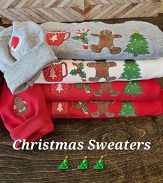 "This ADORABLE crewneck sweatshirt is the perfect apparel for the Christmas season! It is super soft and fleece lined. You also get the option to choose 1 of many designs to go on the right sleeve.  Don't see a color sweatshirt you like? Easy! Just message me with a color you had in mind, and I will see if I can get it for you! **please note: Due to the big variety of color options, I order the sweatshirts after you have purchased- so the vendor I use sometimes runs out of specific colors in spe Festive Cozy Crew Neck Sweater, Holiday Embroidered Casual Sweatshirt, Casual Embroidered Holiday Sweatshirt, Casual Holiday Embroidered Sweatshirt, Casual Festive Sweatshirt For Fall, Cozy Crew Neck Sweater For Holiday, Casual Fall Festive Sweatshirt, Festive Long Sleeve Cotton Sweater, Casual Christmas Crew Sweatshirt