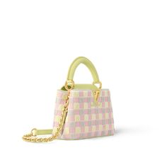 LOUIS VUITTON® - Capucines Mini - Yellow Louis Vuitton Mini Bag, Louis Vuitton Capucines Mini, Tas Louis Vuitton, Capucines Mini, Sac Louis Vuitton, Louis Vuitton Sac, Louis Vuitton Gifts, Louis Vuitton Capucines, Louis Vuitton Official Website