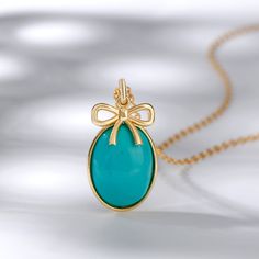 Enhance your graceful style with this oval turquoise pendant in sterling silver. High polish finish is featured in this stunning gemstone jewelry necklace, giving it a brilliant shine and glitz adding to its feminine charm. This chic necklace will surely update any woman's jewelry collection and will compliment casual and formal attires.Carat Weight: 5.615 ctStone Size: 13*17 mmStone Type: Jeulia® StoneNumber of Stones: 1 Stone Color: TurquoiseStone Shape: OvalWeight: 1.4 gWidth: 13.1 mmHeight: Elegant Turquoise Pendant Necklace As Gift, Elegant Turquoise Pendant Necklace For Gift, Elegant Turquoise Gemstone Necklace With Oval Pendant, Elegant Turquoise Oval Pendant Necklace, Elegant Turquoise Teardrop Pendant Jewelry, Elegant Oval Turquoise Gemstone Pendant Necklace, Elegant Round Turquoise Gemstone Necklace, Elegant Oval Turquoise Jewelry, Elegant Turquoise Necklace With Round Pendant