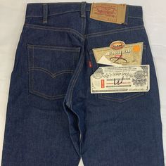 Levi’s 505 denim pants Size: 28" x 28" 1960-70s red tab black stitch Vintage Levi Pants, Black Stitch, Levi Strauss & Co, Vintage Levis, Quality Clothing, Denim Pants, Hollister, Blue Jeans, Levi Jeans