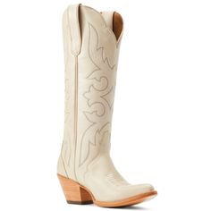 ARIAT INTERNATIONAL, INC. Boots Ariat Women's Belinda Bone StretchFit Western Boots 10044412 Western Footwear, Womens Cowgirl Boots, New West, Veg Tan Leather, Cowgirl Boots, Western Wear, Western Boots, Full Grain Leather, Tan Leather