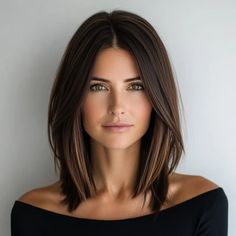 15 Shoulder Length Hairstyles for Effortless Elegance Shoulder Length Hair With Long Fringe, Long Layers Face Framing Shoulder Length, Brunette Fine Hair Shoulder Length, Shoulder Length Hair For Brunettes, Best Styles For Thinning Hair, Shoulder Length Fine Haircut, What Is A Lob Hairstyle, Long Bangs Medium Length Hair, Hairstyles For Medium Length Hair Brunette