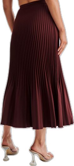 Chic Maxi Skirt With Folds, Chic Flowy Maxi Skirt With Folds, Elegant Maxi Skirt With Accordion Pleats, Pleated Long Dress With Relaxed Skirt, Elegant Pleated Midi Maxi Skirt, Long Pleated Dress With Relaxed Skirt, Formal Flowy Maxi Skirt With Pleated Waist, Formal Flowy Maxi Skirt With Pleated Hem, Pleated Stretch Flared Maxi Skirt