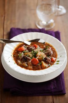 Italian Beef Stew - Cooking Classy Fodmap Soup, Gluten Free Italian Recipes, Fod Map, Fodmap Food, Gerd Diet, Italian Beef, Savory Soups