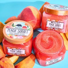 Brand New, Unused Heavenly Peach Sorbet Scent, Make Your Shower Experience That Much Better 1 Jar Body Scrub Smoke And Pet Free Home Quick And Speedy Shipper Fancy Coffee Drinks, Shea Sugar Scrub, Girls Easter Basket, Peach Sorbet, Sephora Skin Care, Sugar Body, Sugar Body Scrub, Apricot Kernels, Exfoliating Scrub