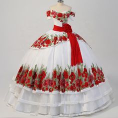 Quinceanera Dresses Charro, Vestido Charro, Cheap Quinceanera Dresses, Mexican Quinceanera, Mexican Quinceanera Dresses, Charro Quinceanera Dresses, White Quinceanera Dresses, Sweet Sixteen Dresses, Sweet 15 Dresses