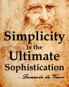 the book cover for simplicity is the ultimate sophiistication