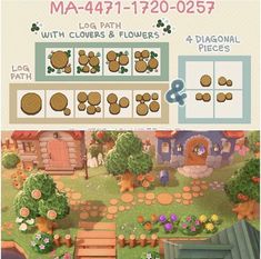 an animal crossing game is shown in this screenshot from mario's adventure map