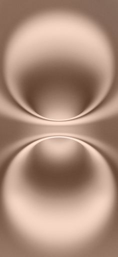 an abstract image of two circles in the middle of a body of water with ripples