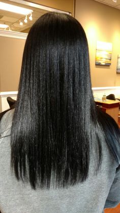 Relaxed Perm, Straight Hair Perm, Hair Goal, Silk Press Natural Hair, Layered Haircuts For Medium Hair, Long Healthy Hair, Natural Afro Hairstyles, Dyed Natural Hair, Natural Curls Hairstyles