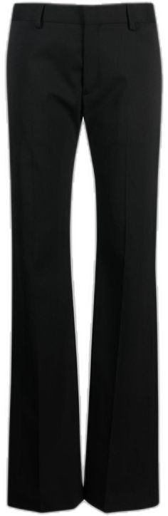 Tailored Trousers, Trousers, Collage, Pins, Black