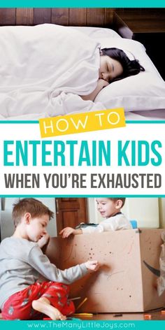 Whether it's morning sickness, the flu, or a hangover from being up all night with a needy baby, these low-energy ideas will help you entertain kids when you're sick...or tired...or both. Munchkin Land, Energy Ideas, Toddler Ideas, Better Mom, Up All Night, Parent Life, Parenting 101, Morning Sickness, Mom Stuff